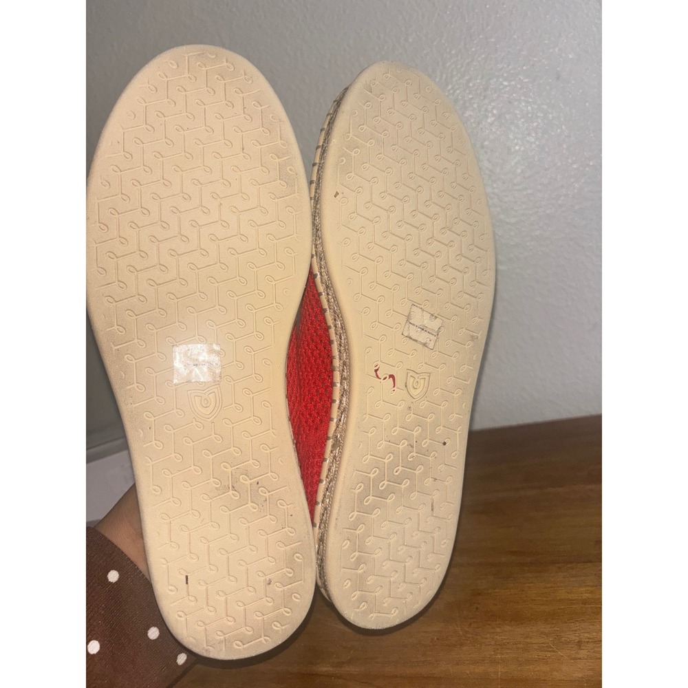 Rothy's The Espadrille Mary Jane in Red Hot 8.5 worn once - Picture 6 of 6